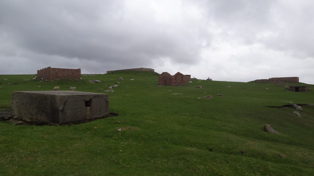 Some of the buildings used in World War II