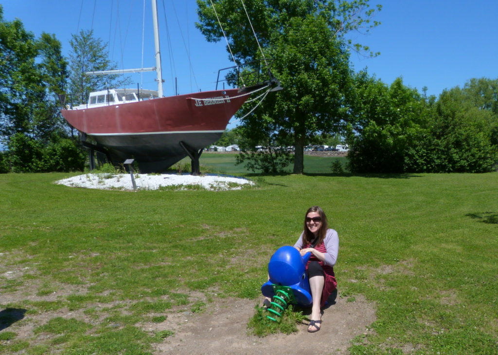 Visiting the maritime museum and the kid's park...